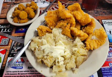 Fat Ernie's Family Dining signature dishes Chicken Fried Steak
Reuben
Super Scramble